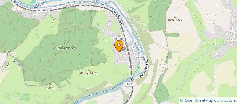 localisation de l'entreprise T P D L à SARREGUEMINES
