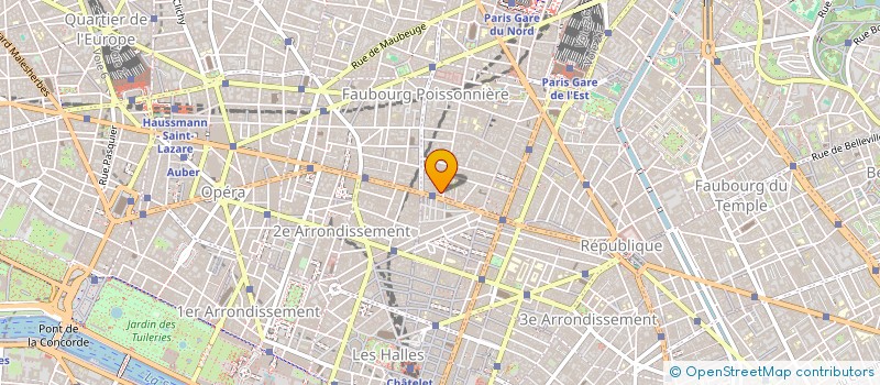 localisation de l'entreprise T P HOLDING  PARIS