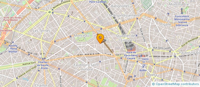 localisation de l'entreprise T P M à PARIS