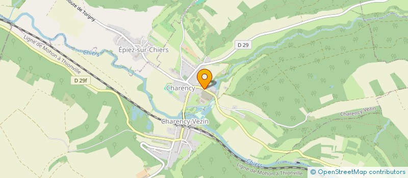 localisation de l'entreprise T P N LOGISTIQUE  CHARENCY-VEZIN