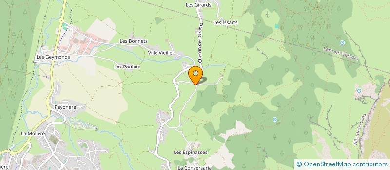 localisation de l'entreprise T P R à VILLARD-DE-LANS