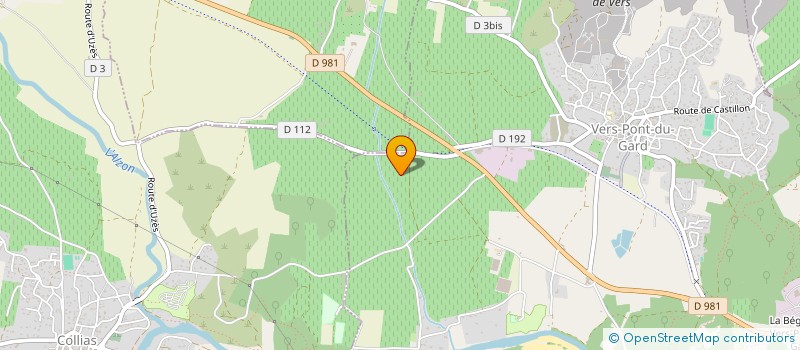 localisation de l'entreprise T.P. SERVICES à CABRIERES