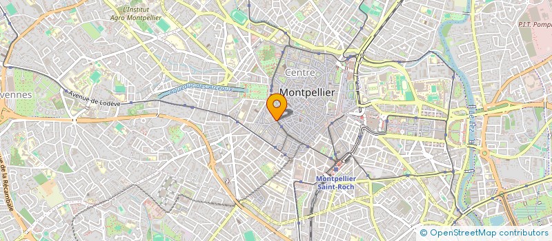 localisation de l'entreprise T.P. THERAPIE PRISMIQUE à MONTPELLIER