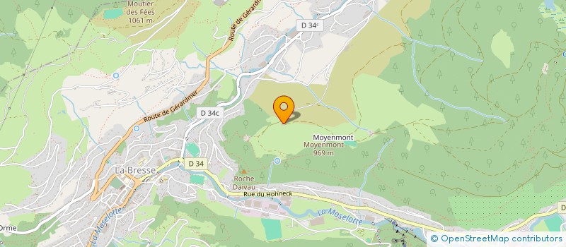 localisation de l'entreprise T.PIERREL CEDRIC  LA BRESSE