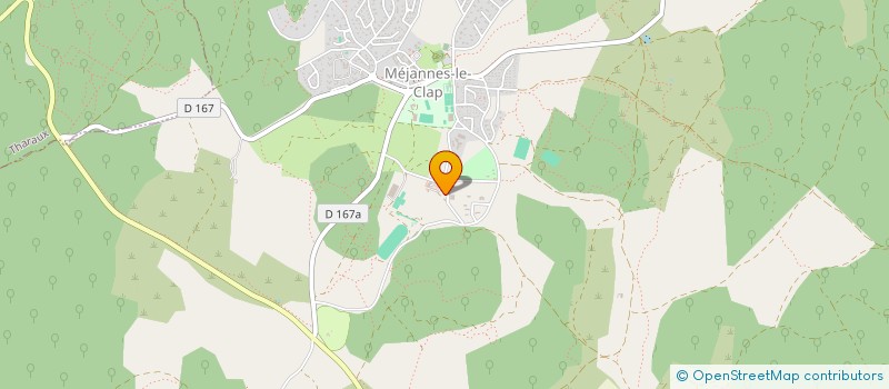 localisation de l'entreprise T-POP  BARJAC