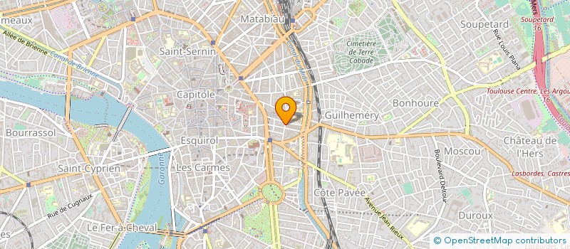 localisation de l'entreprise T'PRODUCTION  TOULOUSE