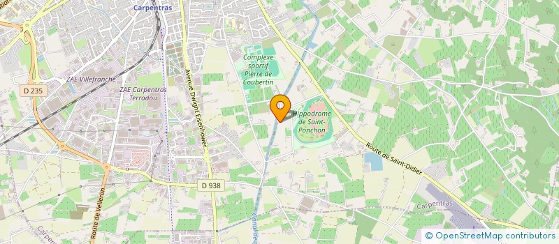 localisation de l'entreprise T.R.2.J  CARPENTRAS