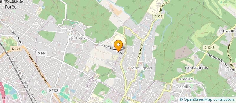 localisation de l'entreprise T.R. à SAINT-PRIX