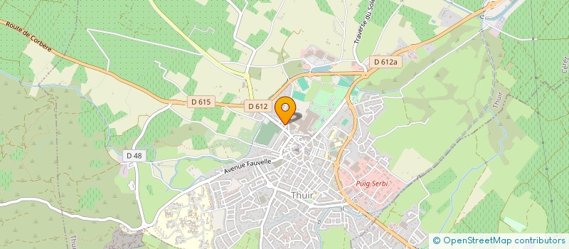 localisation de l'entreprise T.R.A.C. SARL  PONTEILLA