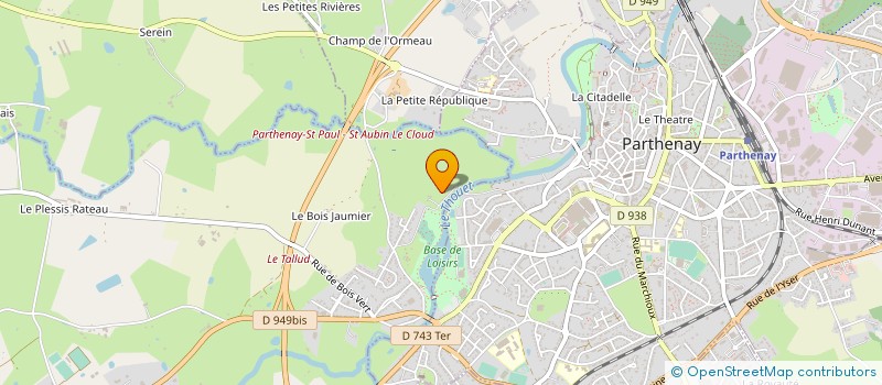 localisation de l'entreprise T.R.A.M. à LE TALLUD