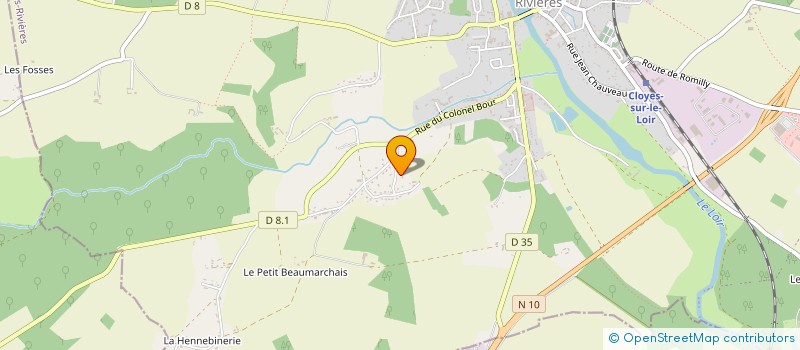 localisation de l'entreprise T&R CASSONNET DEVELOPPEMENT à CLOYES-LES-TROIS-RIVIERES
