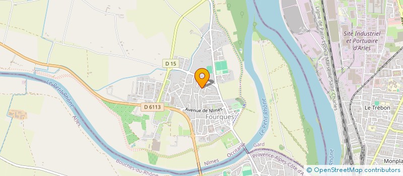 localisation de l'entreprise T.R.E BIANCIOTTO  BEAUCAIRE