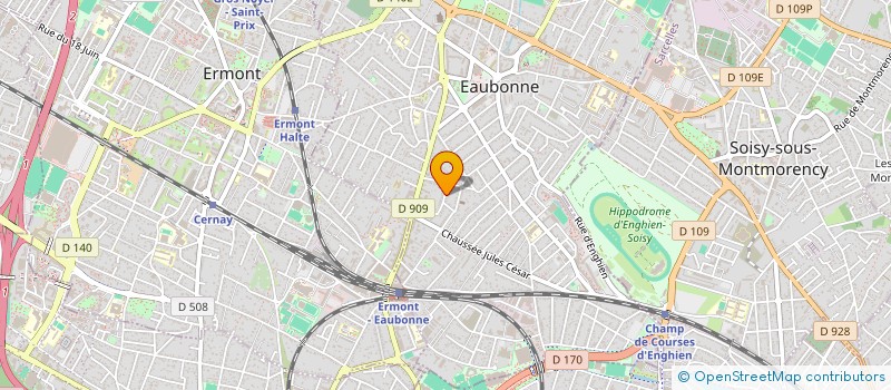 localisation de l'entreprise T R E D PUBLICITE à EAUBONNE
