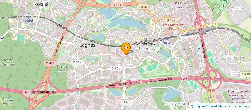 localisation de l'entreprise T.R.M CLEANING à LOGNES