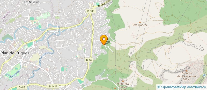 localisation de l'entreprise T.R.T.S. 2  ALLAUCH