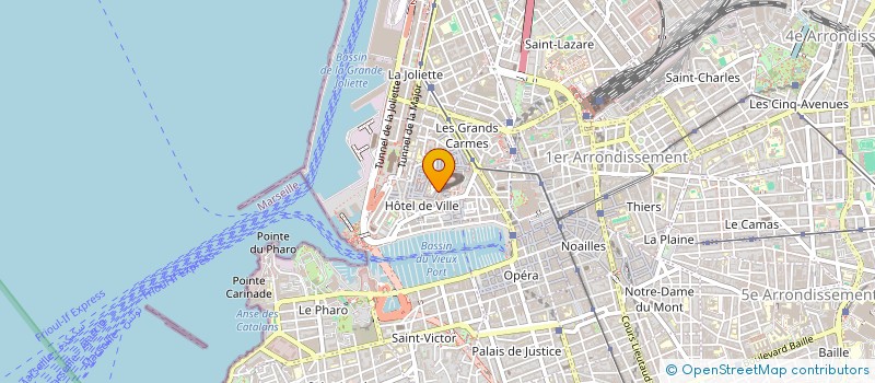 localisation de l'entreprise T RAD à MARSEILLE