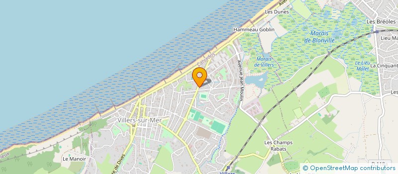 localisation de l'entreprise T-RAISE  VILLERS-SUR-MER