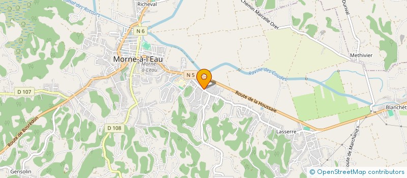 localisation de l'entreprise T-RAPY-KA à MORNE A L'EAU