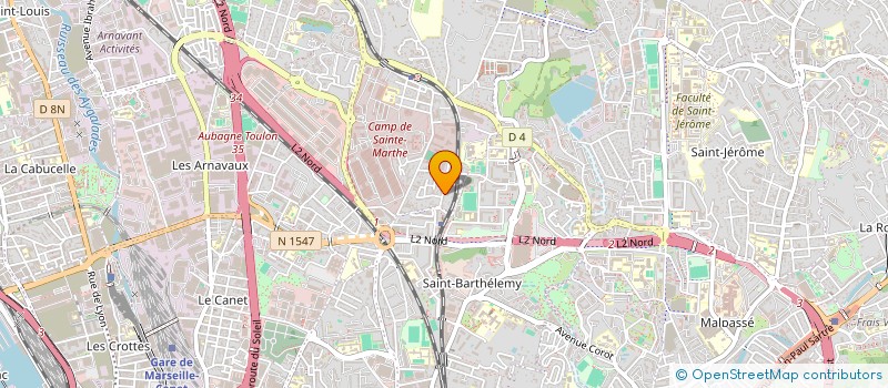 localisation de l'entreprise T-RAYAN à MARSEILLE