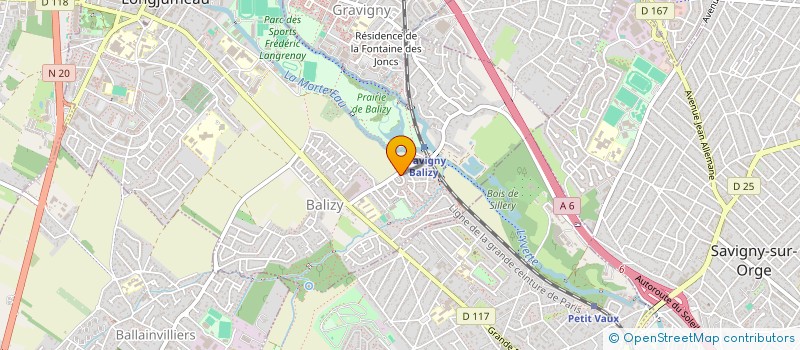 localisation de l'entreprise T-RENOV à LONGJUMEAU
