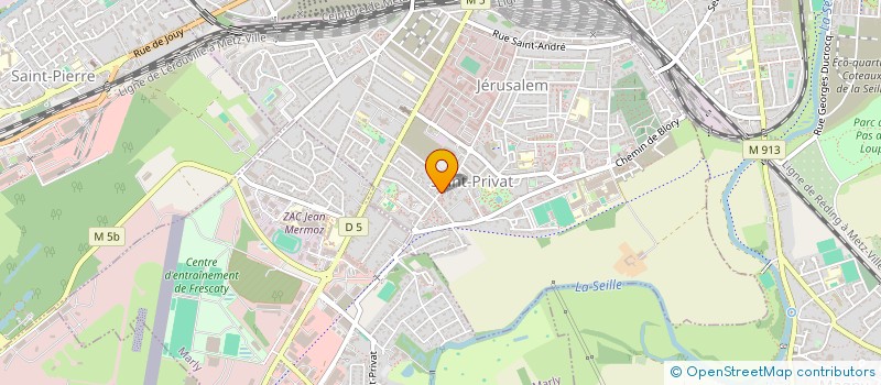 localisation de l'entreprise T.RENOVA 57  MONTIGNY-LES-METZ