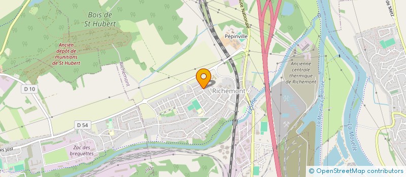 localisation de l'entreprise T S  RICHEMONT
