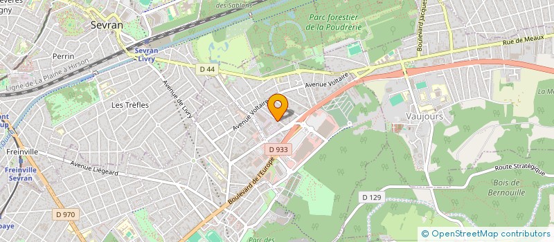 localisation de l'entreprise T S A à LIVRY-GARGAN
