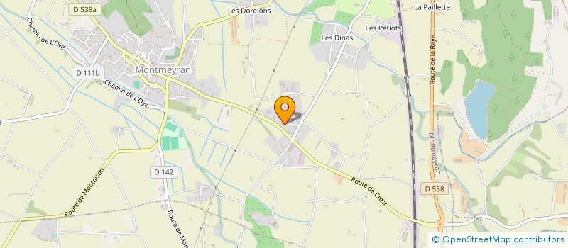 localisation de l'entreprise T S A à MONTMEYRAN