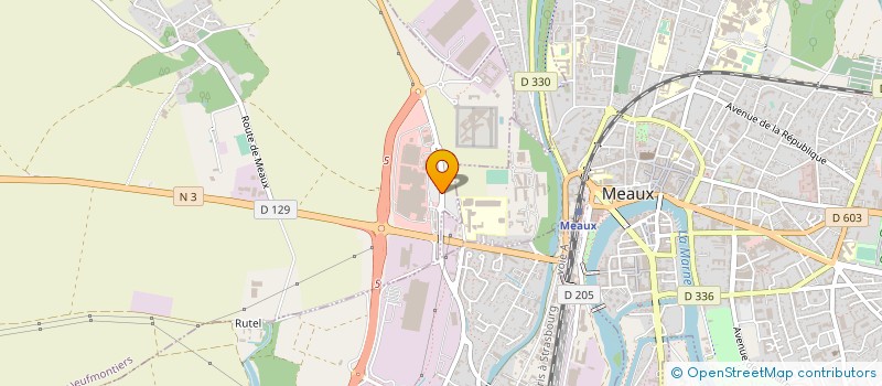 localisation de l'entreprise T.S.A  PONTAULT-COMBAULT