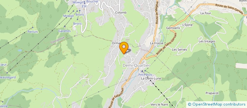 localisation de l'entreprise T.S.A. VILLALBA  DEMI-QUARTIER