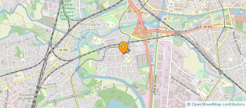 localisation de l'entreprise T S BAR DE L ELSAU  STRASBOURG