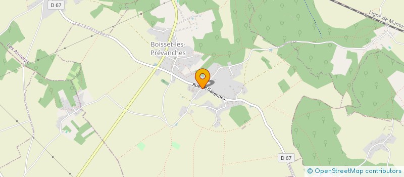localisation de l'entreprise T.S.C.E. à FAINS