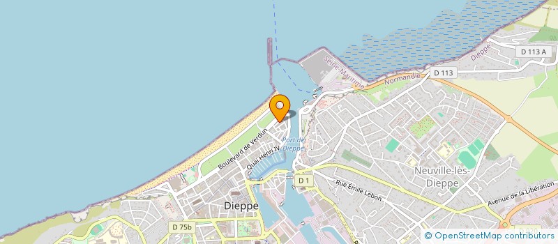 localisation de l'entreprise T.S.D  DIEPPE