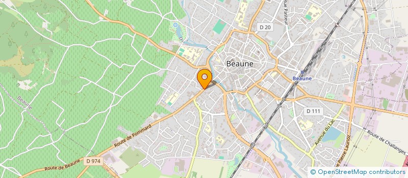 localisation de l'entreprise T.S.E. à BEAUNE