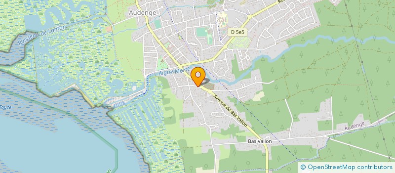 localisation de l'entreprise T.S.G.C (TAUSSAT SECRETARIAT GESTION COMPTABILITE)  AUDENGE