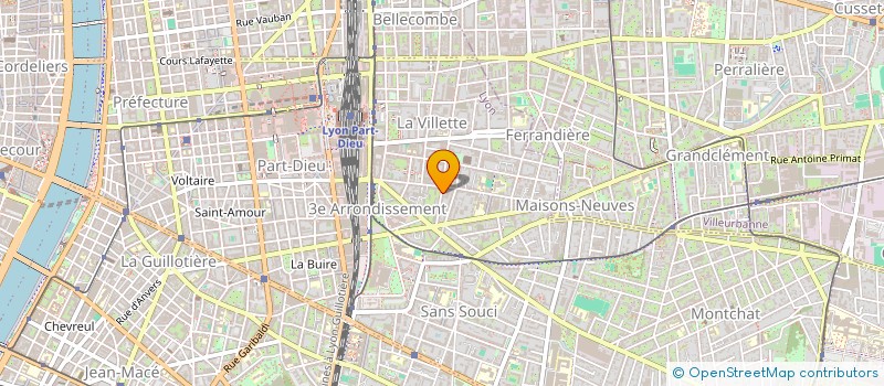 localisation de l'entreprise T.S.K INVEST  LYON