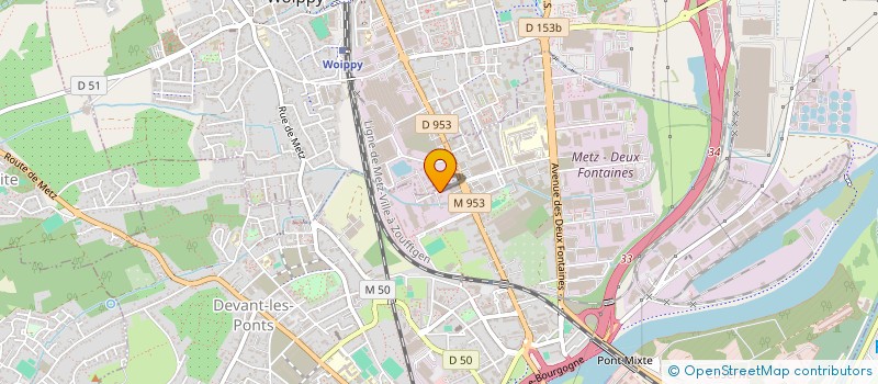 localisation de l'entreprise T.S.LES CLES  METZ