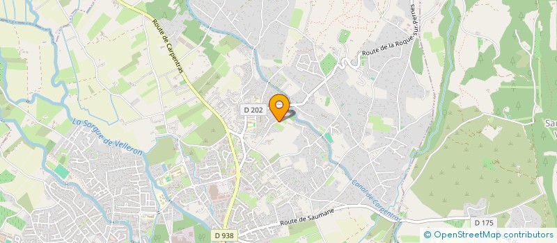 localisation de l'entreprise T.S.M.  L'ISLE-SUR-LA-SORGUE