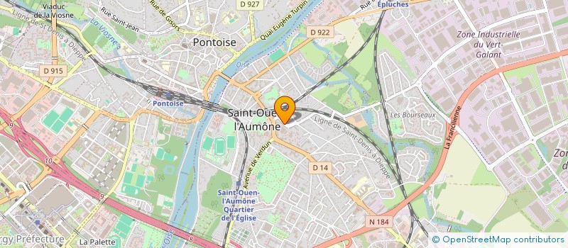 localisation de l'entreprise T.S.M à SAINT-OUEN-L'AUMONE