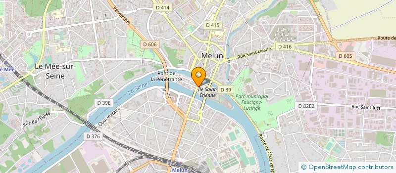 localisation de l'entreprise T.S.P.M. LA TROPEZIENNE  MELUN