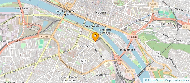 localisation de l'entreprise T S R  ROUEN