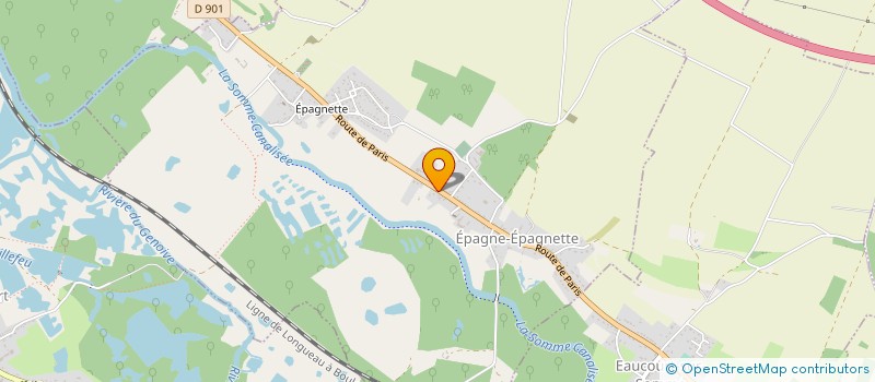 localisation de l'entreprise T.S.R. 80 à EPAGNE-EPAGNETTE
