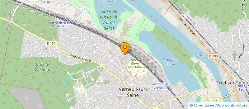 localisation de l'entreprise T.S TRANSPORT SERVICE  VERNEUIL-SUR-SEINE