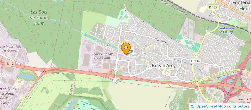 localisation de l'entreprise T SUMMER  BOIS-D'ARCY