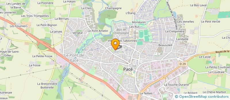 localisation de l'entreprise T.SUSTEMA à PACE