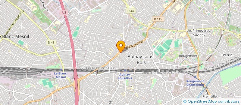 localisation de l'entreprise T&T  AULNAY-SOUS-BOIS