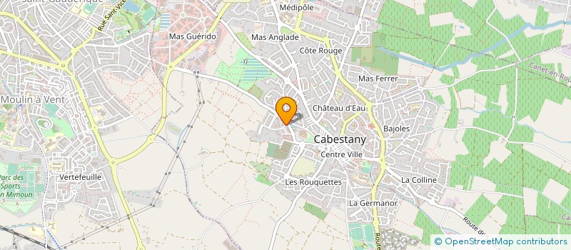 localisation de l'entreprise T & T à CABESTANY