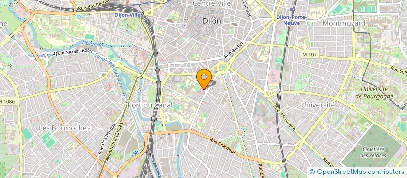 localisation de l'entreprise T&T à DIJON