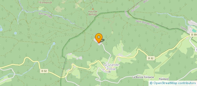 localisation de l'entreprise T.T.C. FRANCE  LA GRANDE-FOSSE