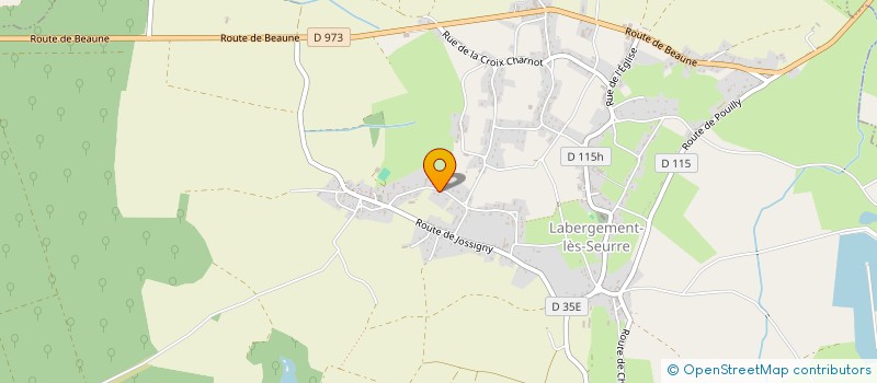 localisation de l'entreprise T T E  LABERGEMENT-LES-SEURRE
